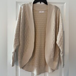 Lauren Conrad Cream Knit Cardigan